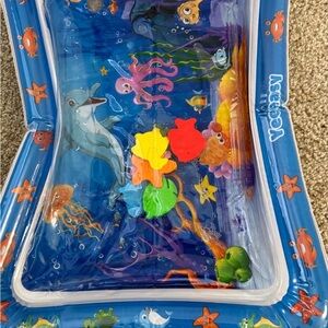 Blue Inflatable Water Play Mat for Kids